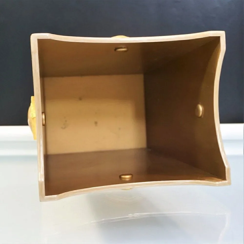 Mike + Ally Chateau Wastebasket Luxury Bathroom Accessories Vintage Discontinued